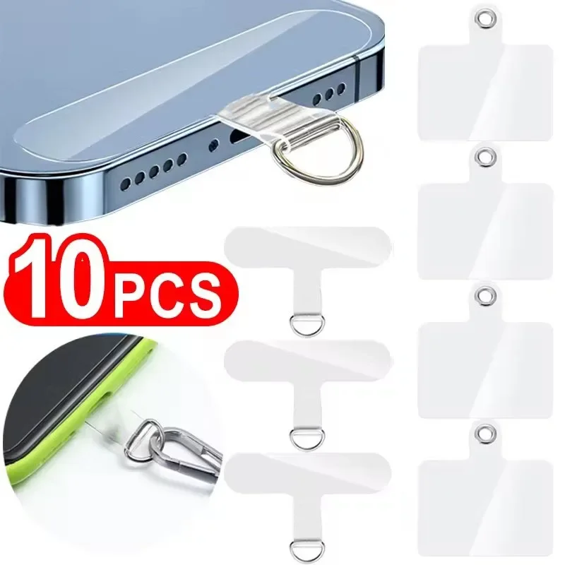 Lanyard Phone Strap - 10/1 Stück Universelles Handy-Befestigungspad aus Kunststoff