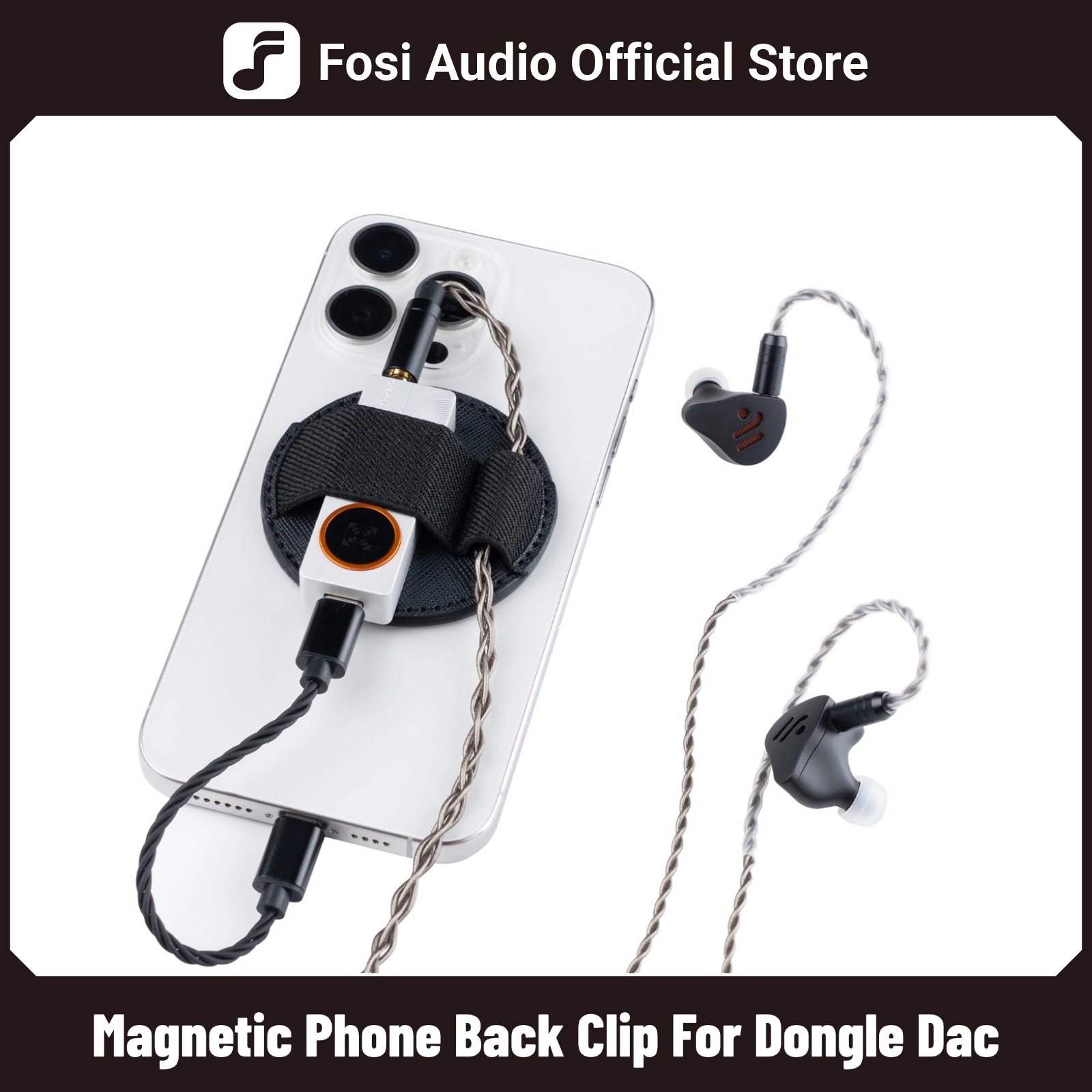 Cable Organizer Magnetic - Magnetischer Rückenclip für Mobiltelefone, magnetischer DAC-Halter