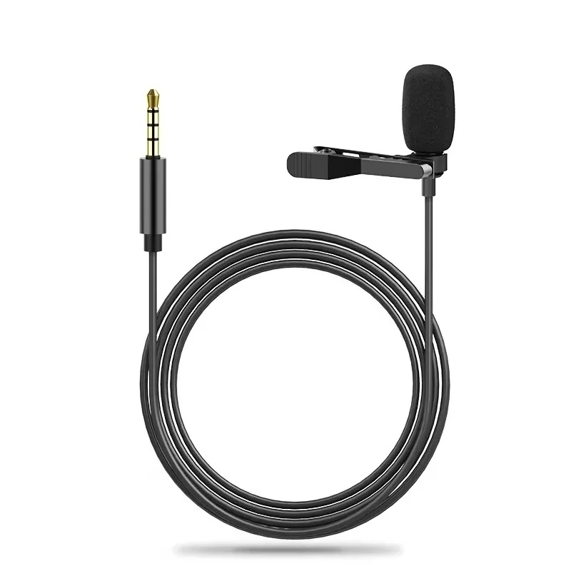 Type C Adapter - 1/3/5 Stück Tragbares USB Mini-Lavalier-Mikrofon 3,5mm/Type-C