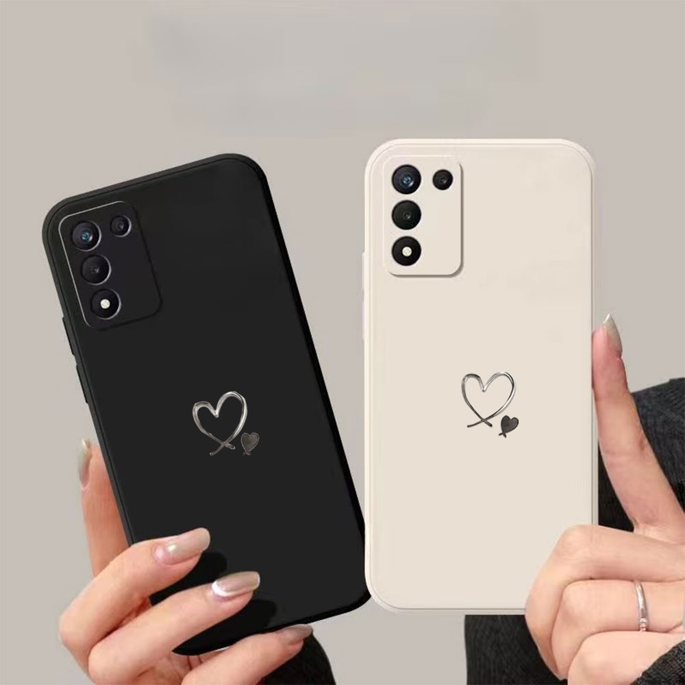 Samsung Galaxy S25 - Herz-Print Anti-Sturz Handyhülle für Samsung Galaxy