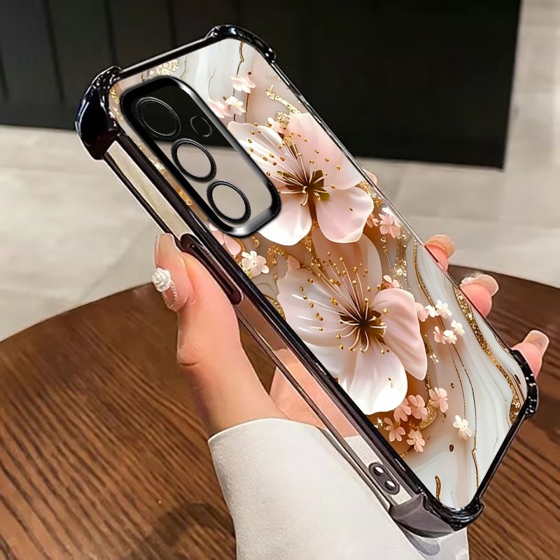 Galvanisierte Blumen-Handyhüll – Samsung Galaxy S25 Bewertung und Preis