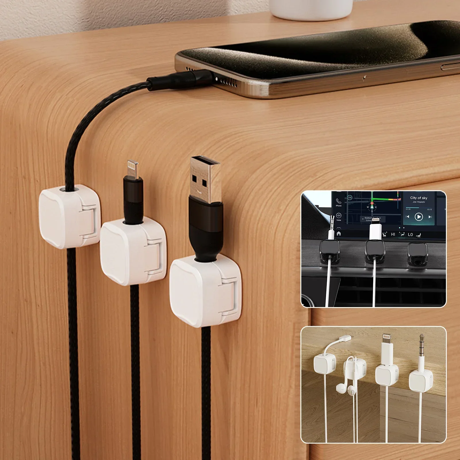 6/12/24PCS Magnetische Kabel O – Cable Organizer Magnetic Bewertung und Preis