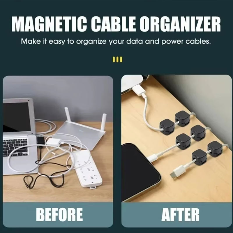 Magnetischer Kabelclip, Kabelh – Cable Organizer Magnetic Bewertung und Preis