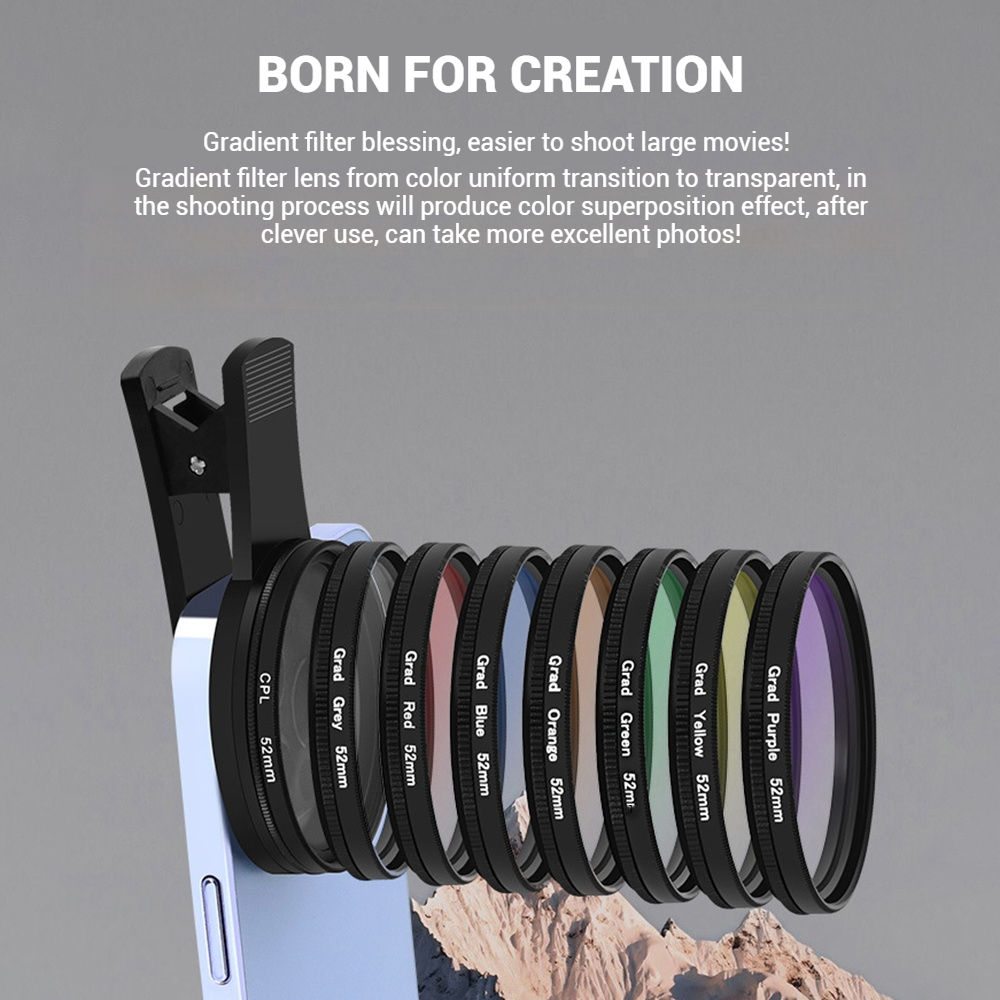 52MM Handy-Objektiv, universel – Phone Accessories Items Bewertung und Preis