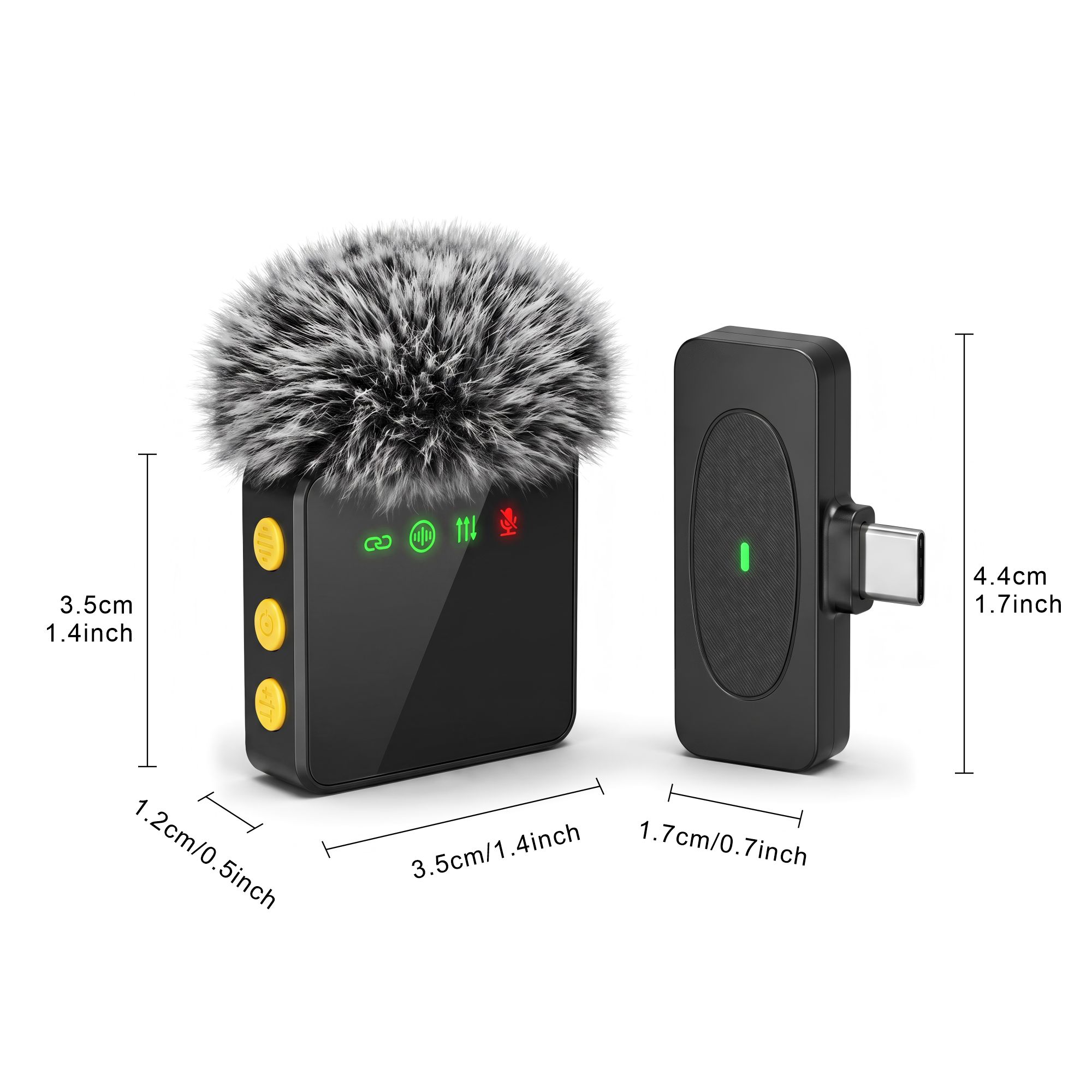 Neues kabelloses Lavalier-Mikr – Type C Adapter Bewertung und Preis