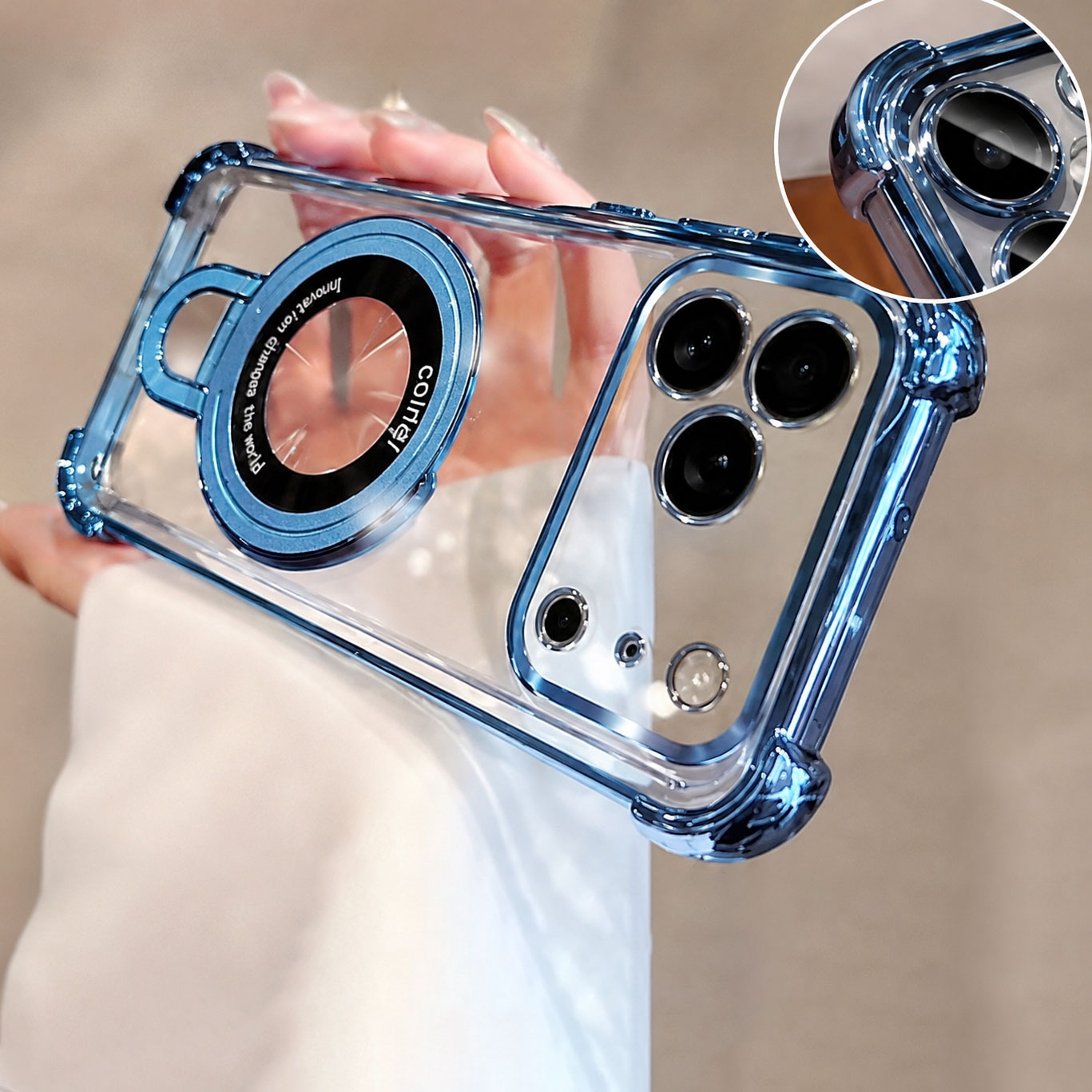 Luxuriöse Transparente Galvani – Phone Accessories Ring Holder Bewertung und Preis