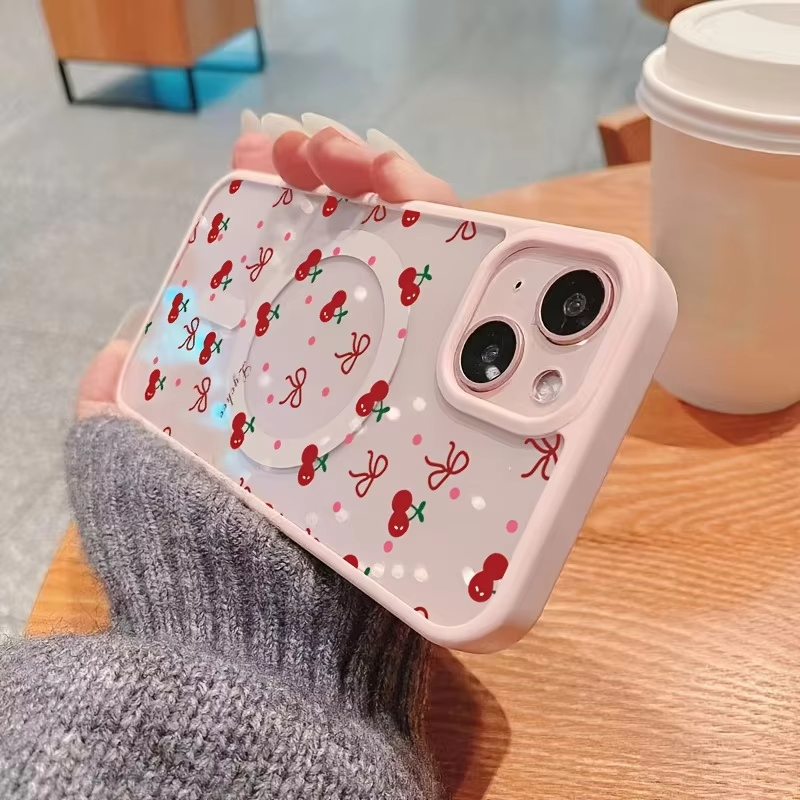 Rote Kirschen Bedruckte Magnet – Phone Accessories Magnetic Bewertung und Preis