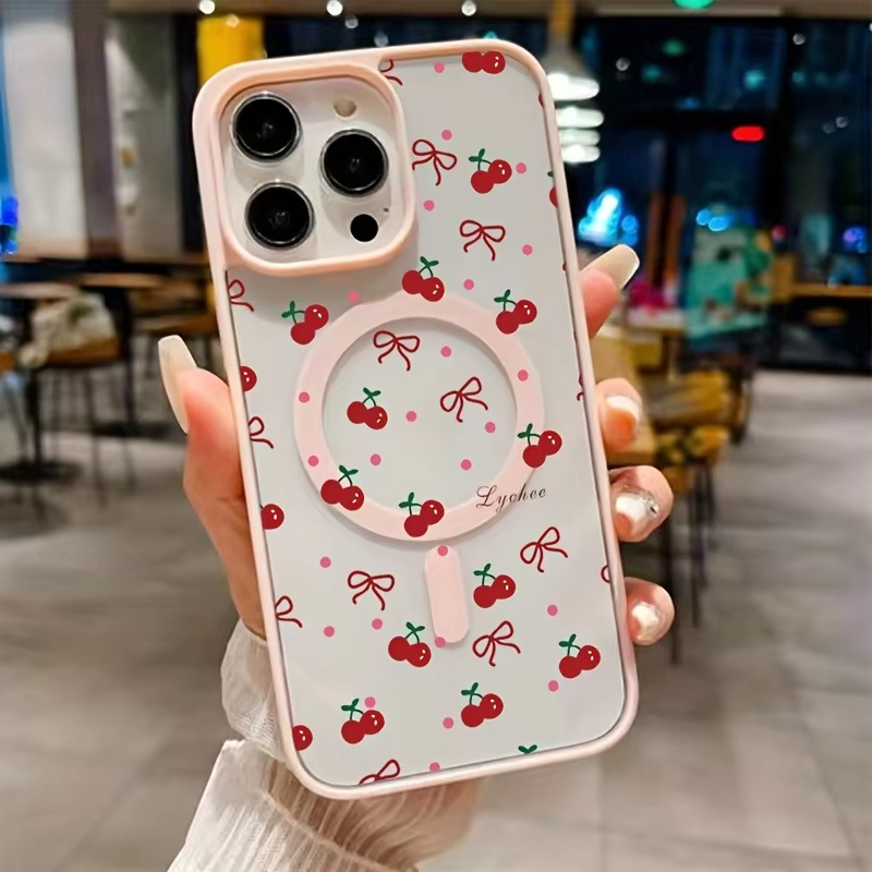 Rote Kirschen Bedruckte Magnet – Phone Accessories Magnetic Bewertung und Preis