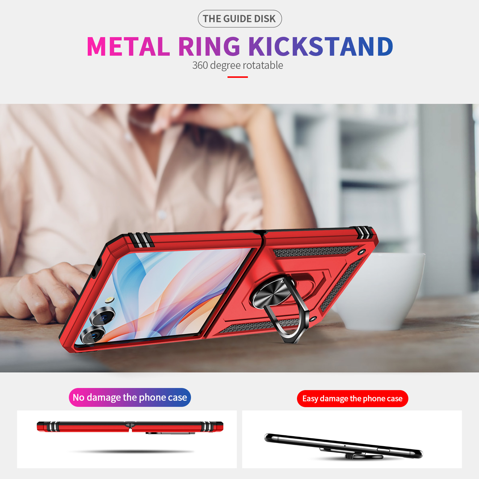 Militärische, stoßfeste Handyh – Phone Accessories Ring Holder Bewertung und Preis
