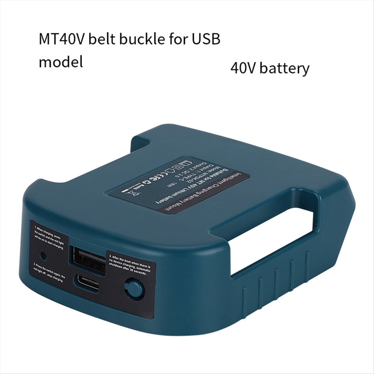 Für 40-V-Li-Ion-Akku mit USB m – Type C Adapter Bewertung und Preis