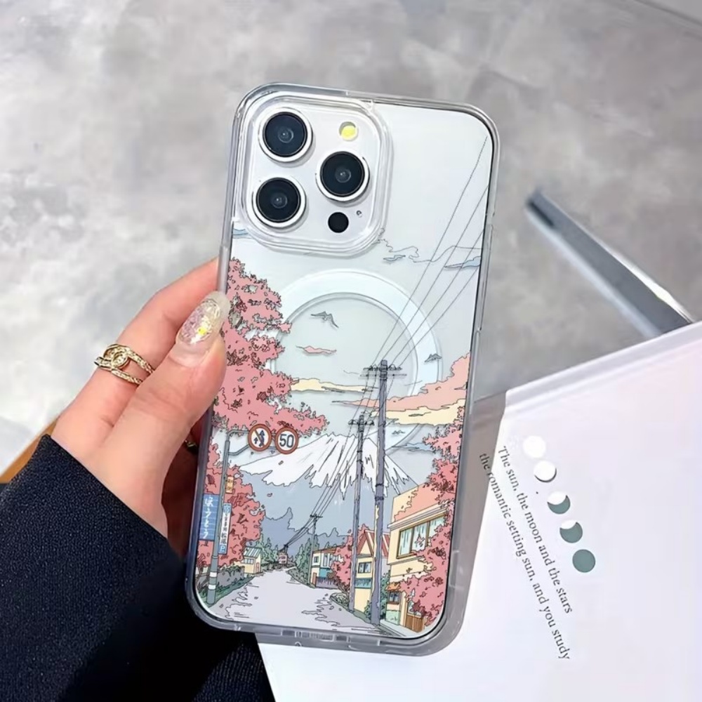 Anime Japan Landschaft Transpa – Phone Accessories Japan Bewertung und Preis