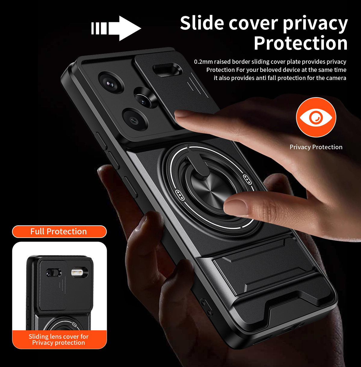 Objektiv-Slide-Kamera-Telefonh – Phone Accessories Ring Holder Bewertung und Preis